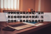 金年会官方网站-冲刺阶段突围战来临；深圳男篮围绕欧联战术微调；压力陡增；赛季目标并未改变